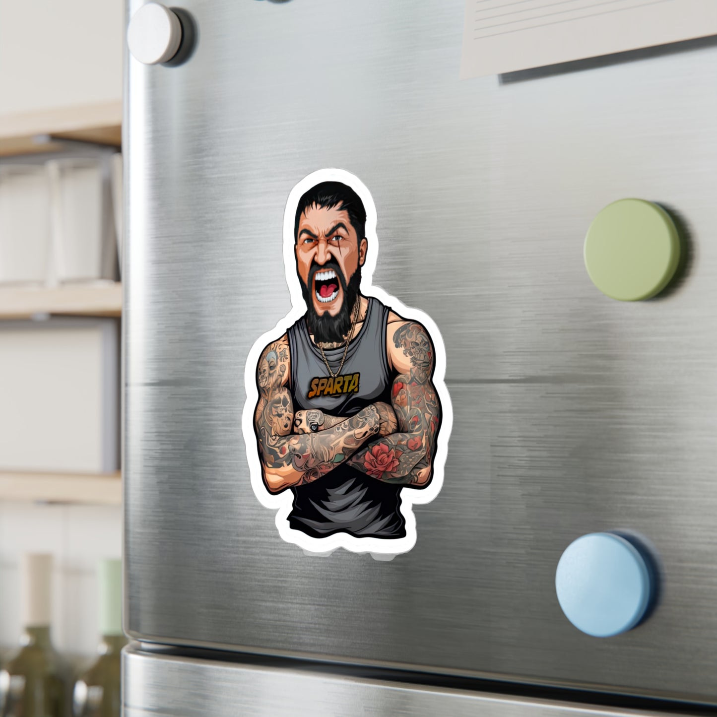 King Leo Tatted Sticker