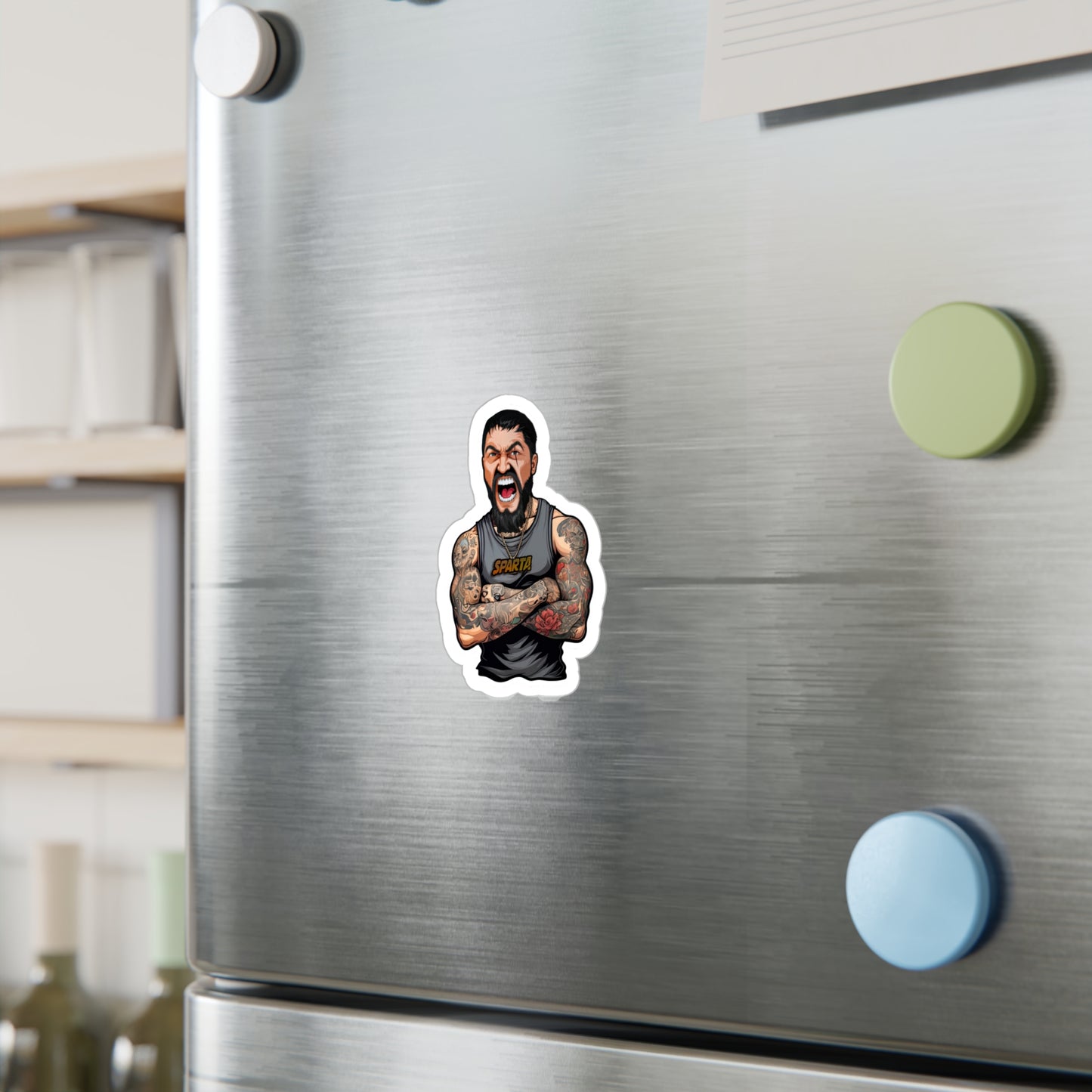 King Leo Tatted Sticker