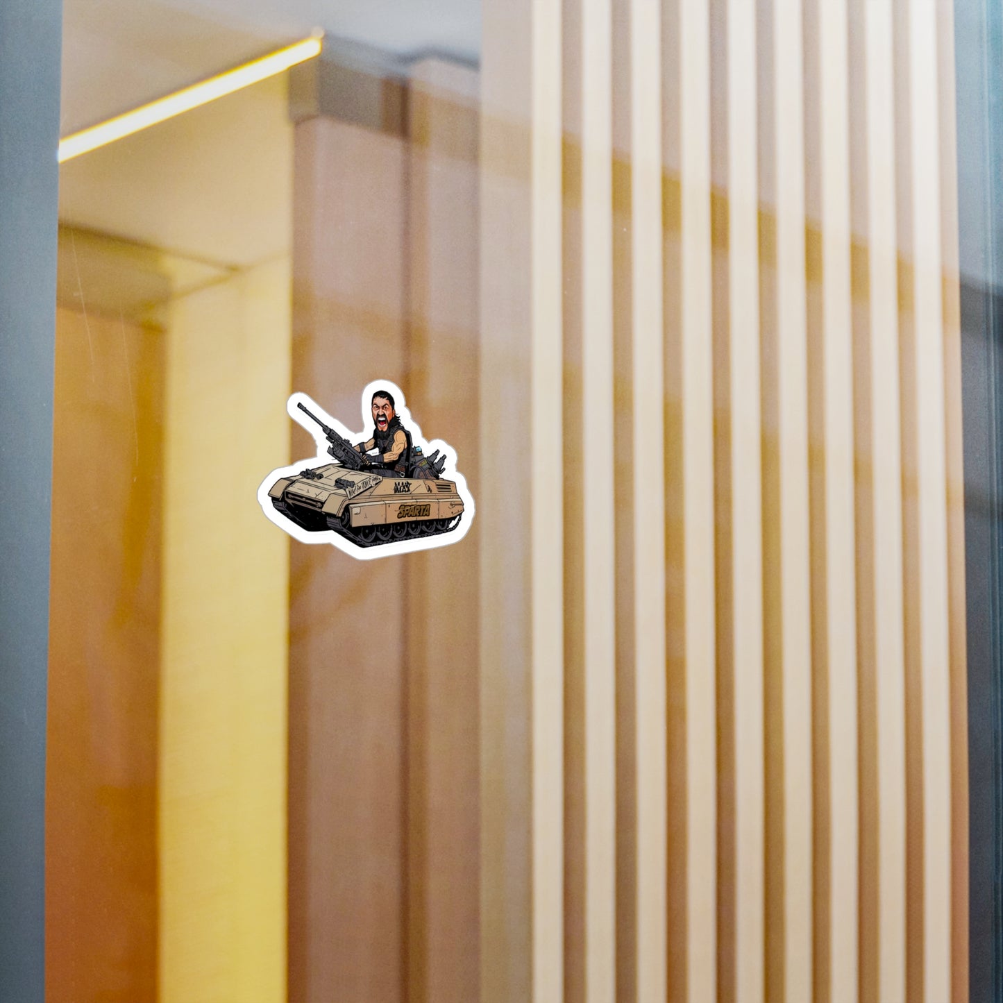 Leo Tank Warrior Sticker