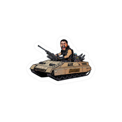 Leo Tank Warrior Sticker