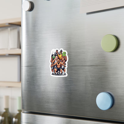 King Leo Meme Characters Sticker