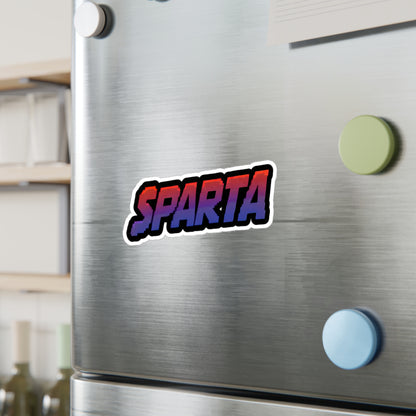 Retro Sparta Logo Sticker