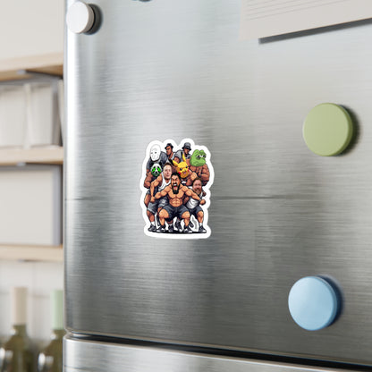 King Leo Meme Characters Sticker