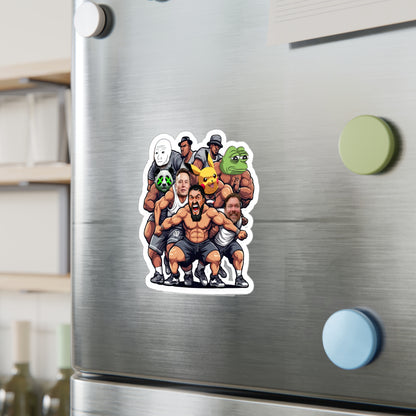 King Leo Meme Characters Sticker