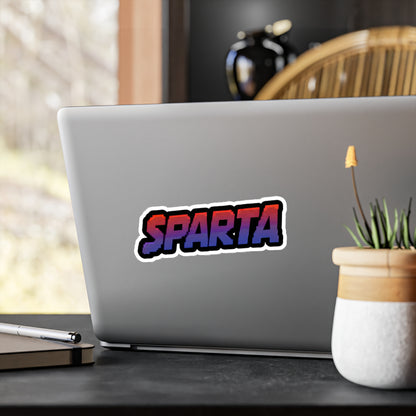 Retro Sparta Logo Sticker