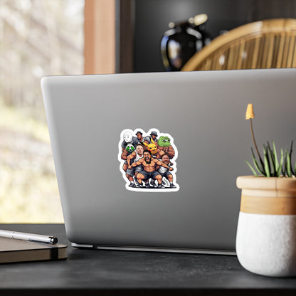 King Leo Meme Characters Sticker