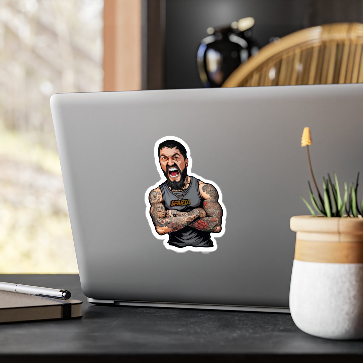 King Leo Tatted Sticker