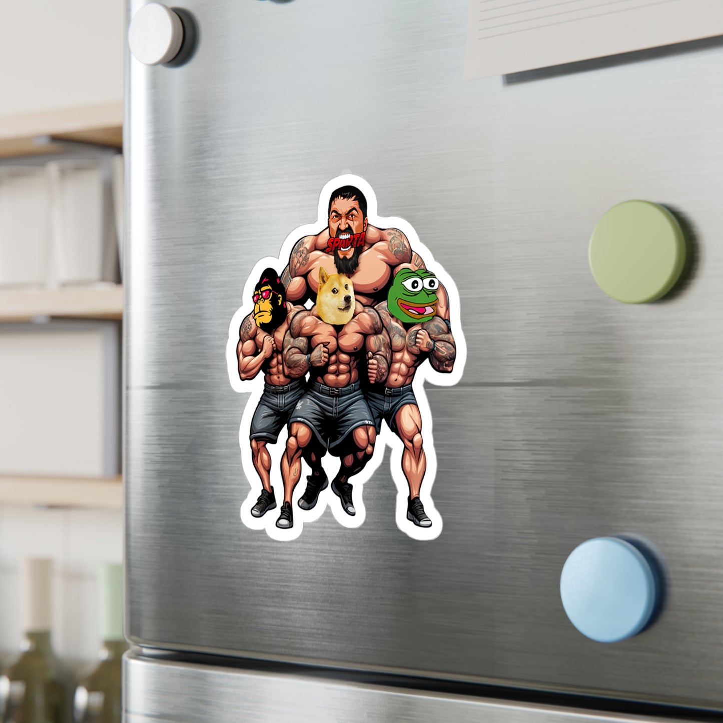 Spartan Fighters Sticker