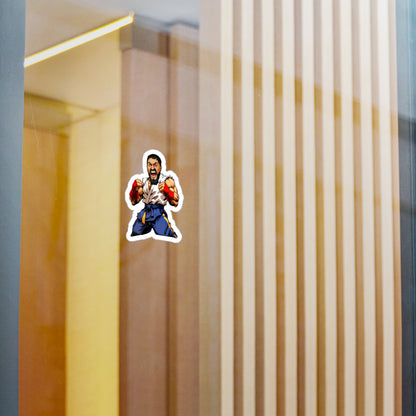 King Leo Street Fighter Sticker