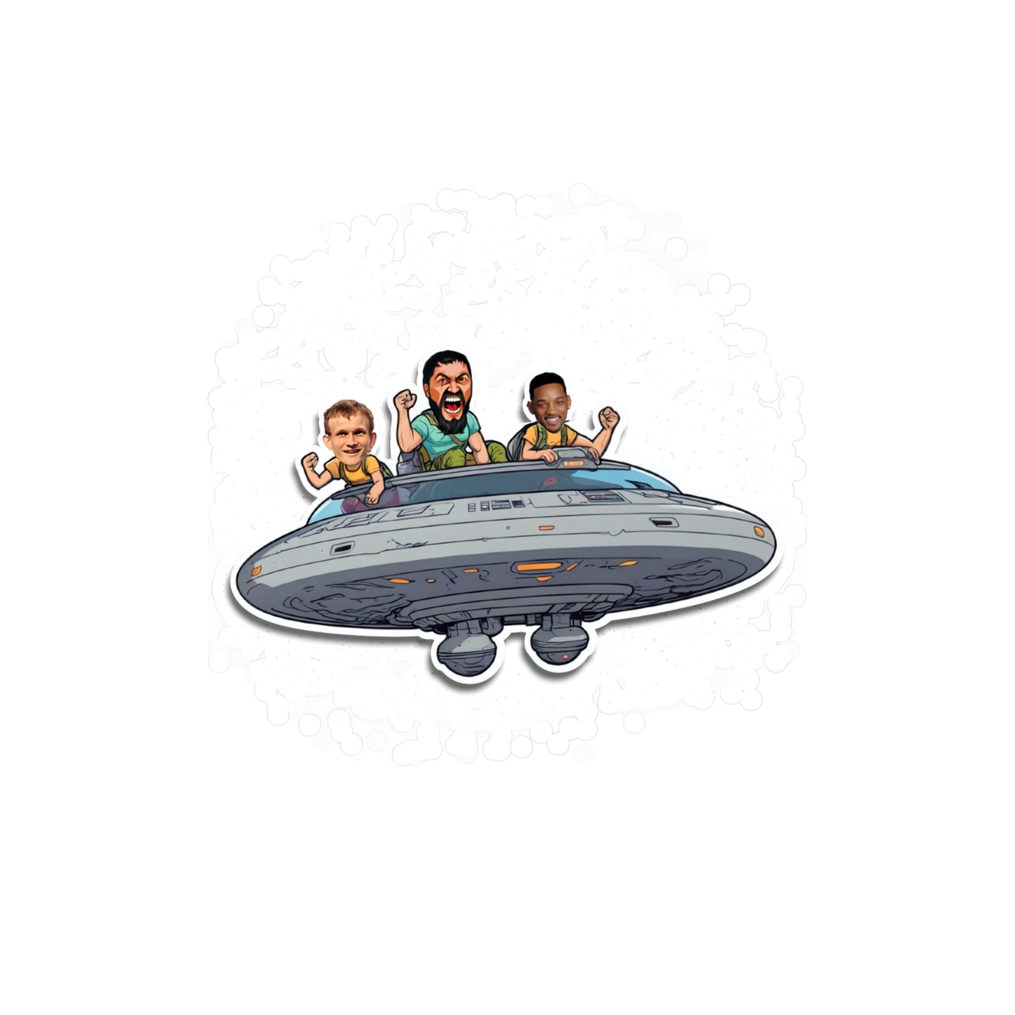 UFO Sparta Sticker