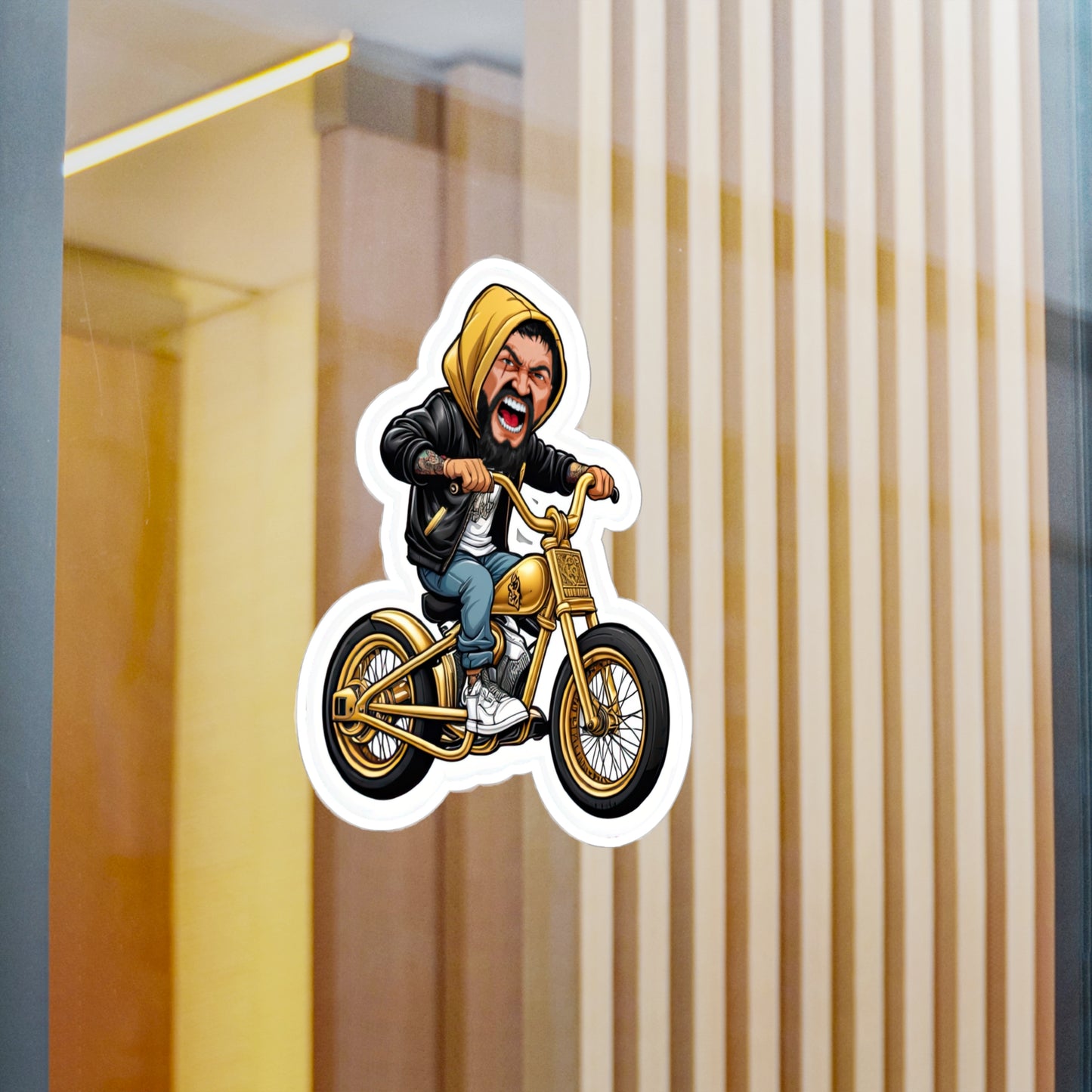 Spartan King Leo Bike Sticker