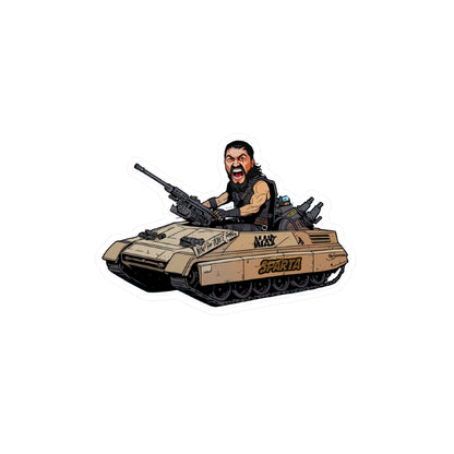 Leo Tank Warrior Sticker