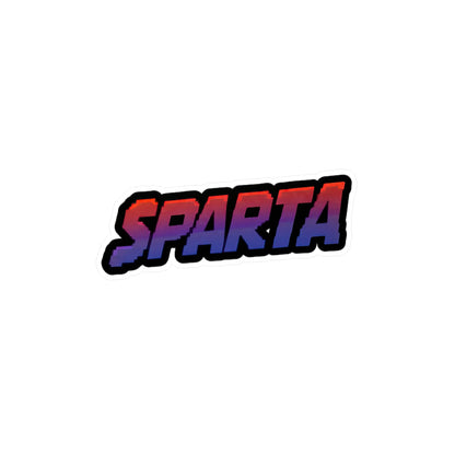 Retro Sparta Logo Sticker