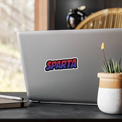 Retro Sparta Logo Sticker