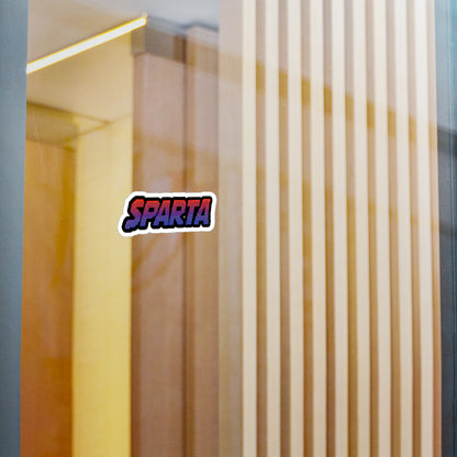 Retro Sparta Logo Sticker