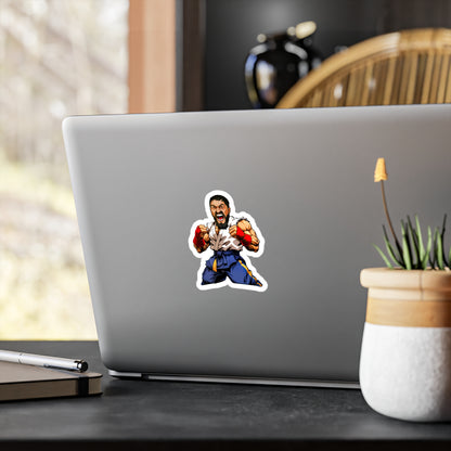 King Leo Street Fighter Sticker
