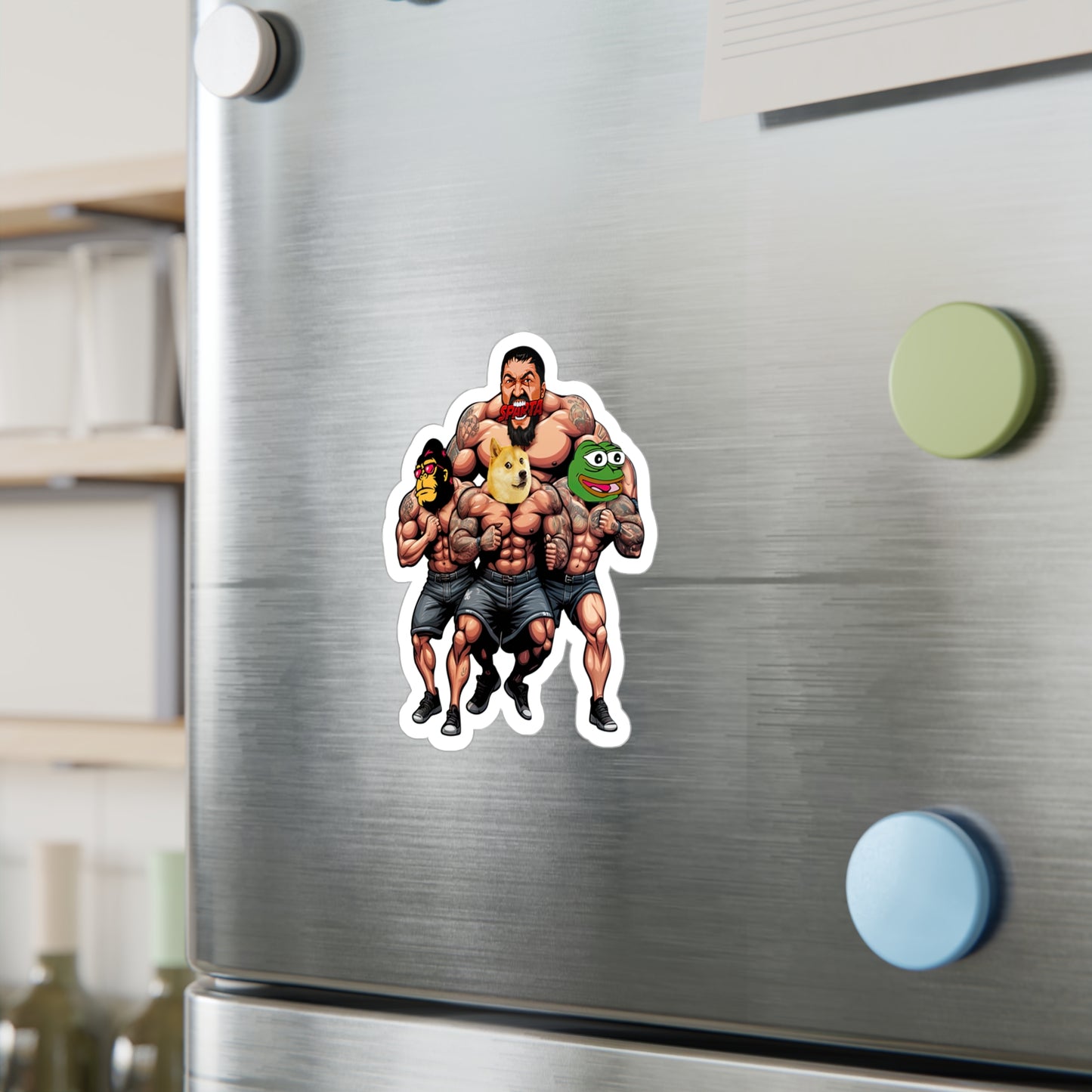 Spartan Fighters Sticker