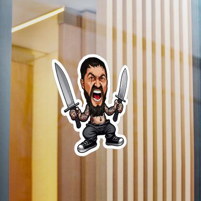 King Leo Knives Sticker