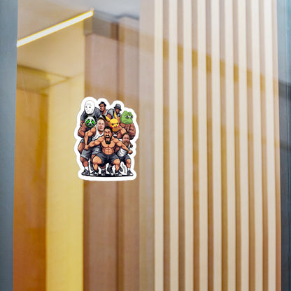 King Leo Meme Characters Sticker