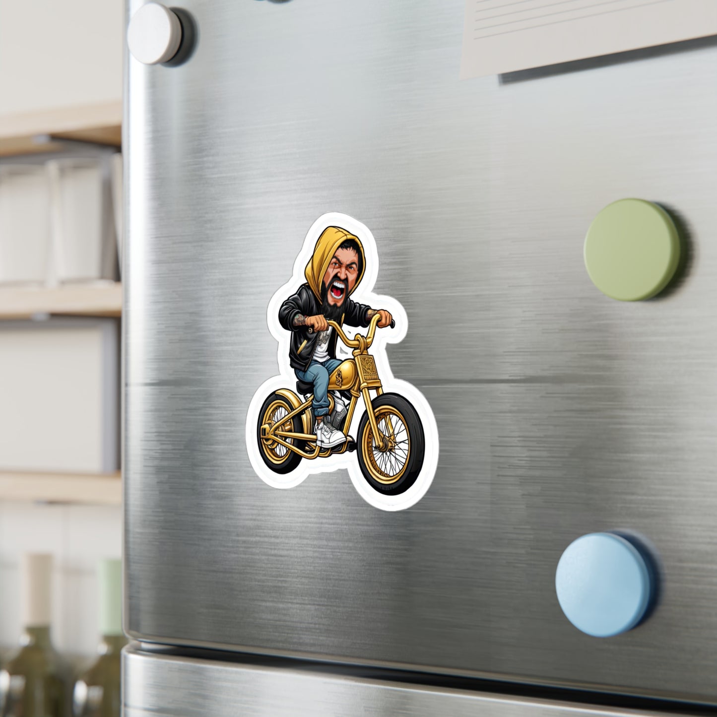 Spartan King Leo Bike Sticker