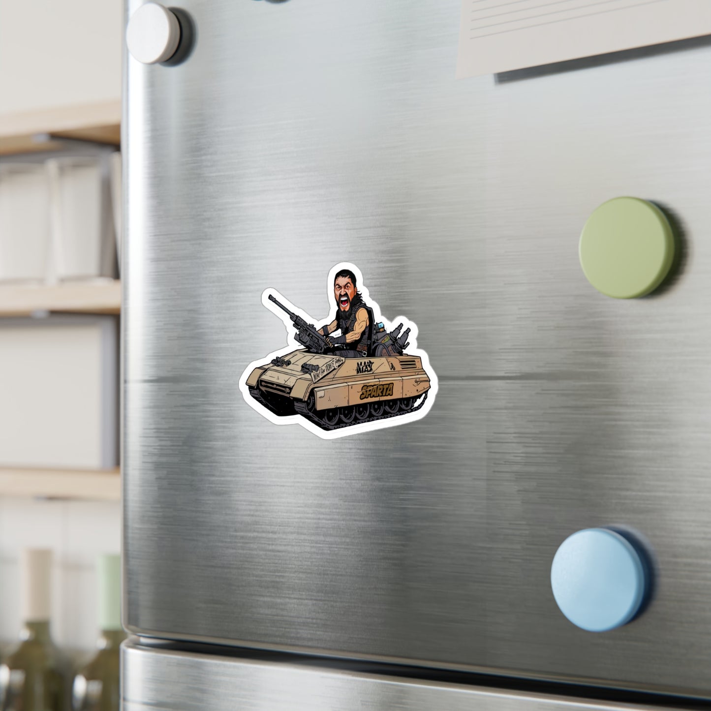 Leo Tank Warrior Sticker