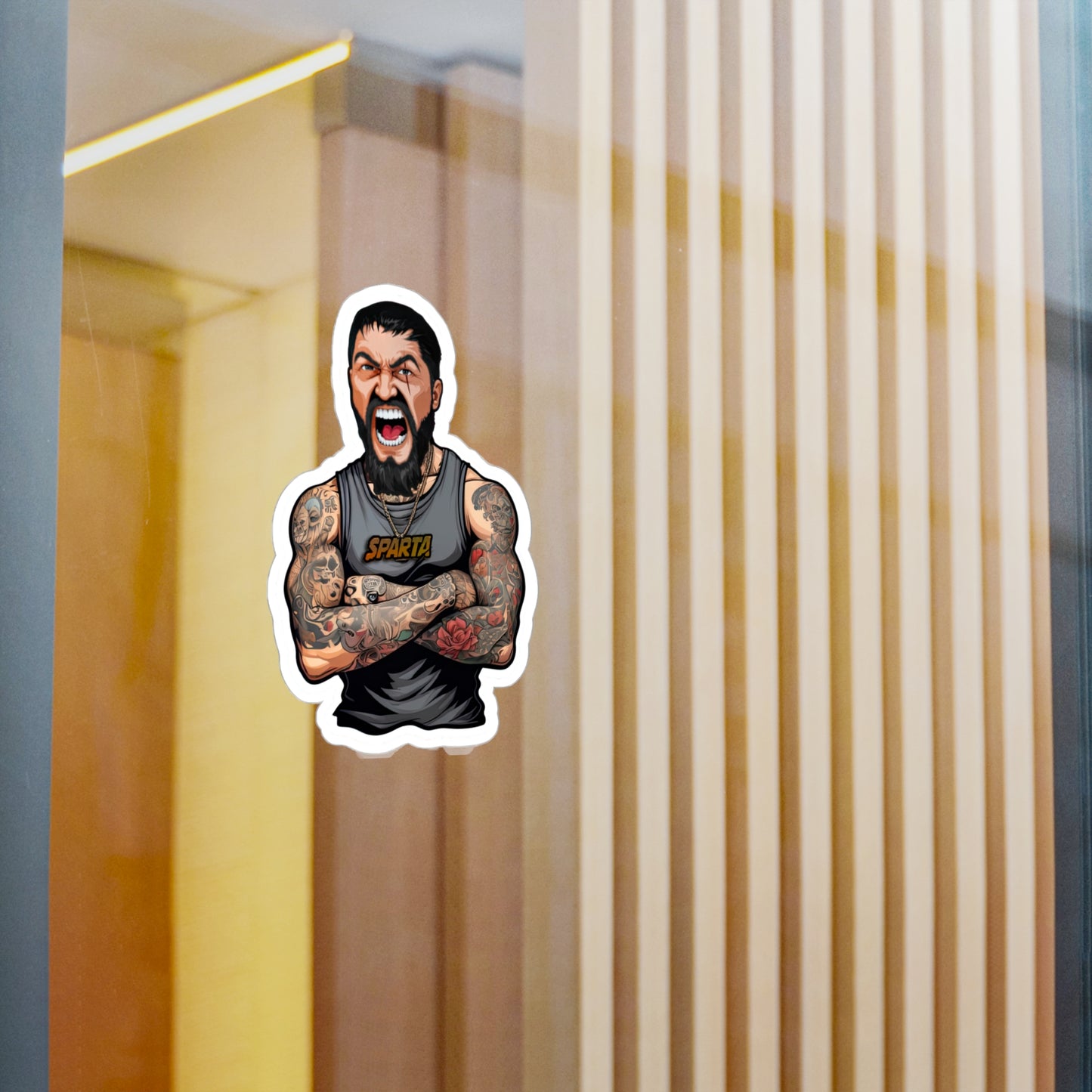 King Leo Tatted Sticker